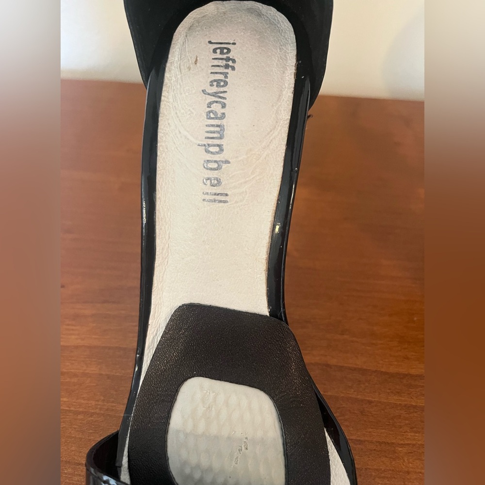 Jeffrey Campbell Starla Black Star Heel Women's Shoes size 6 - Picture 4 of 9